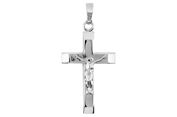 Kreuz Korpus Silber