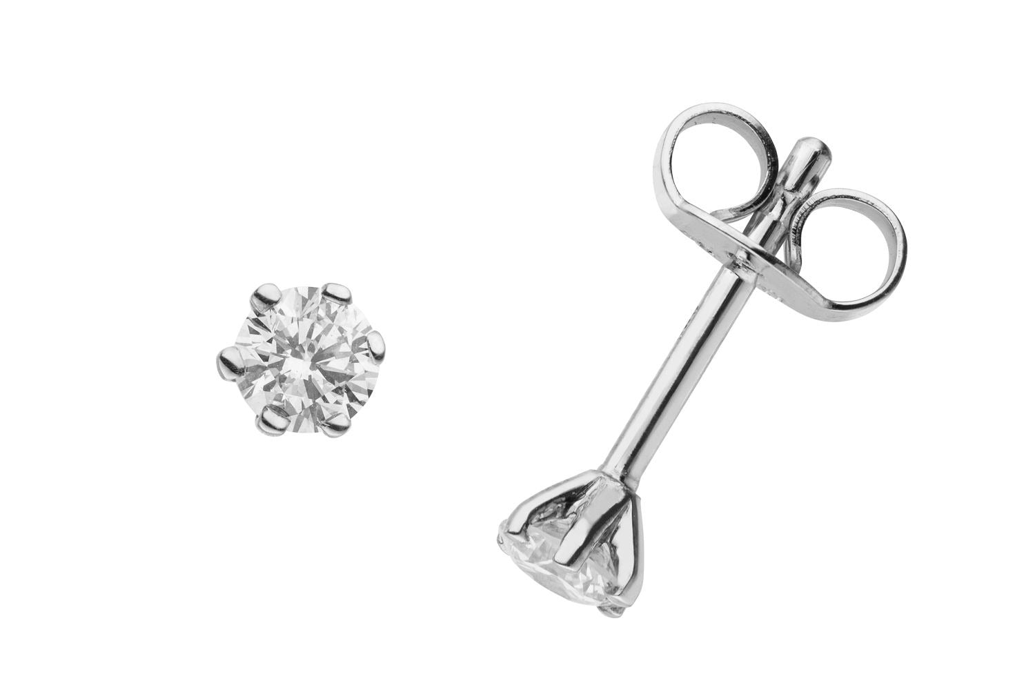 Ohrstecker mit Brillant 0.34 ct