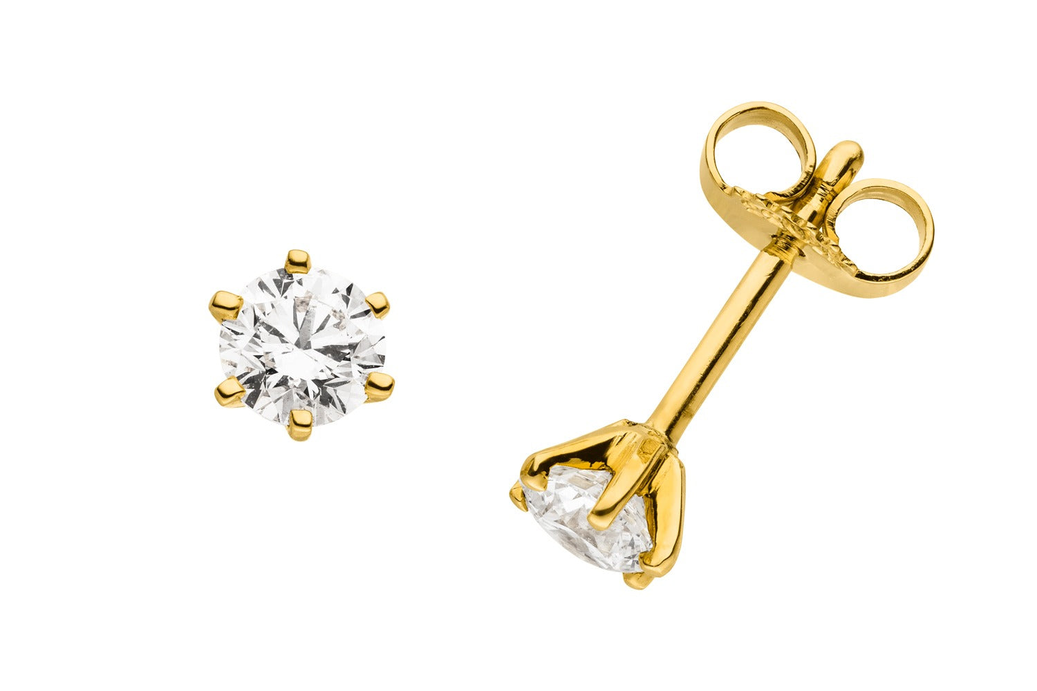 Ohrstecker mit Brillant 0.66 ct