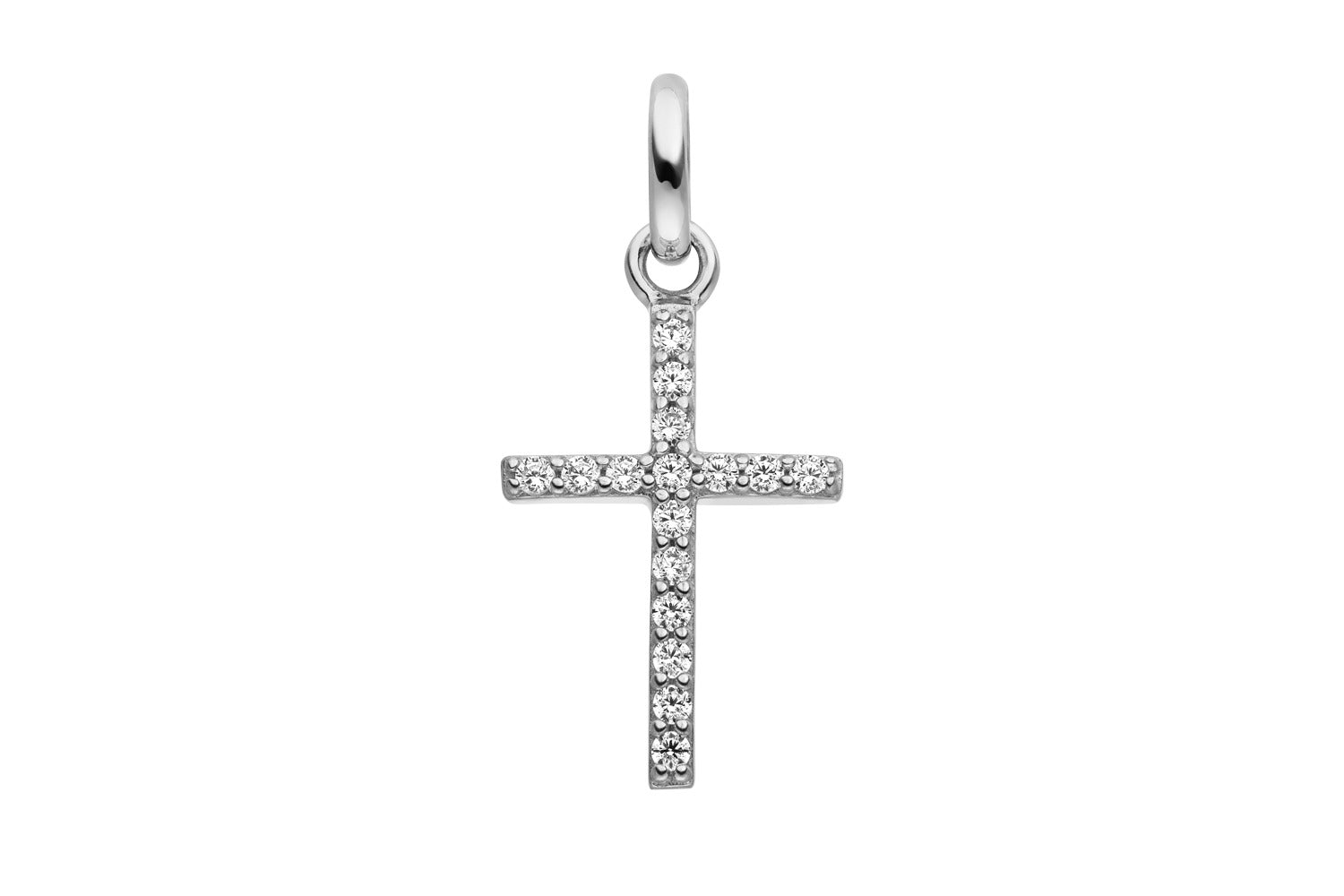 Kreuz Zirkonia Silber